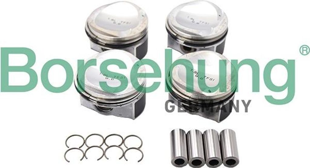 Borsehung B13582 Kolbenringsatz Kolbenringe für VW Passat Variant (3C5) Passat Limousine (3C2) Passat CC (357) für AUDI A4 Avant (8K5, B8) A5 Coupe