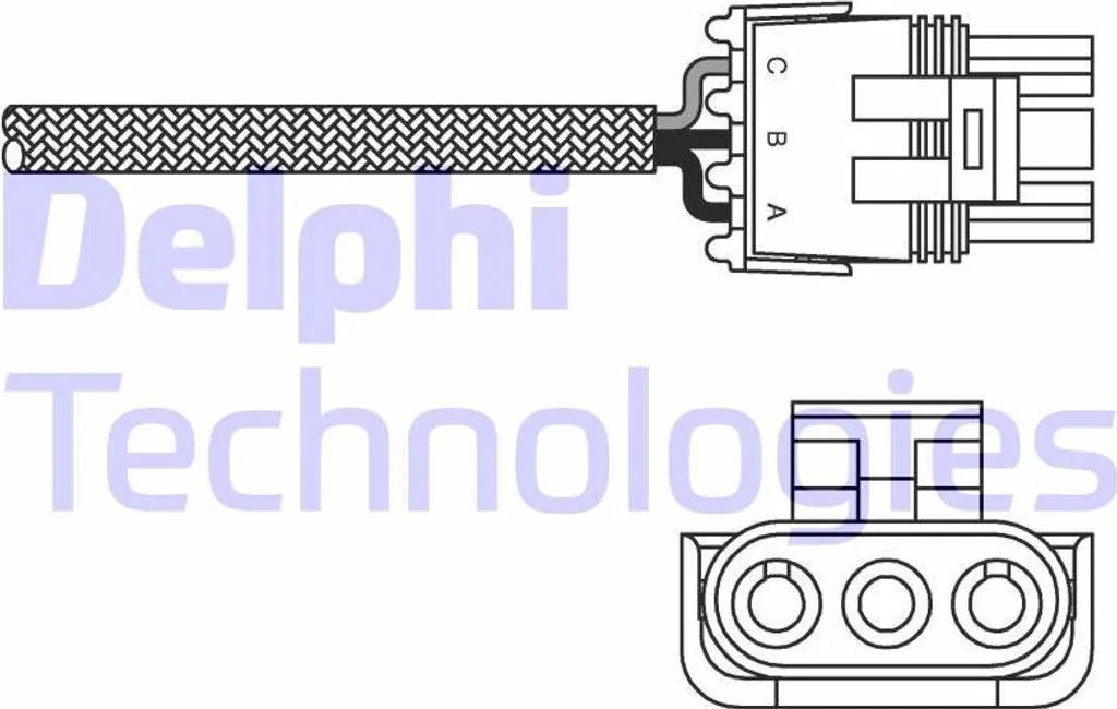 Sonde Lambda Delphi ES10969-12B1 Performance OE 7700746375 Fiable