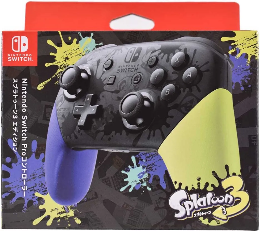 Nintendo Switch Pro Controller Splatoon 3 Edition Manette sans Fil