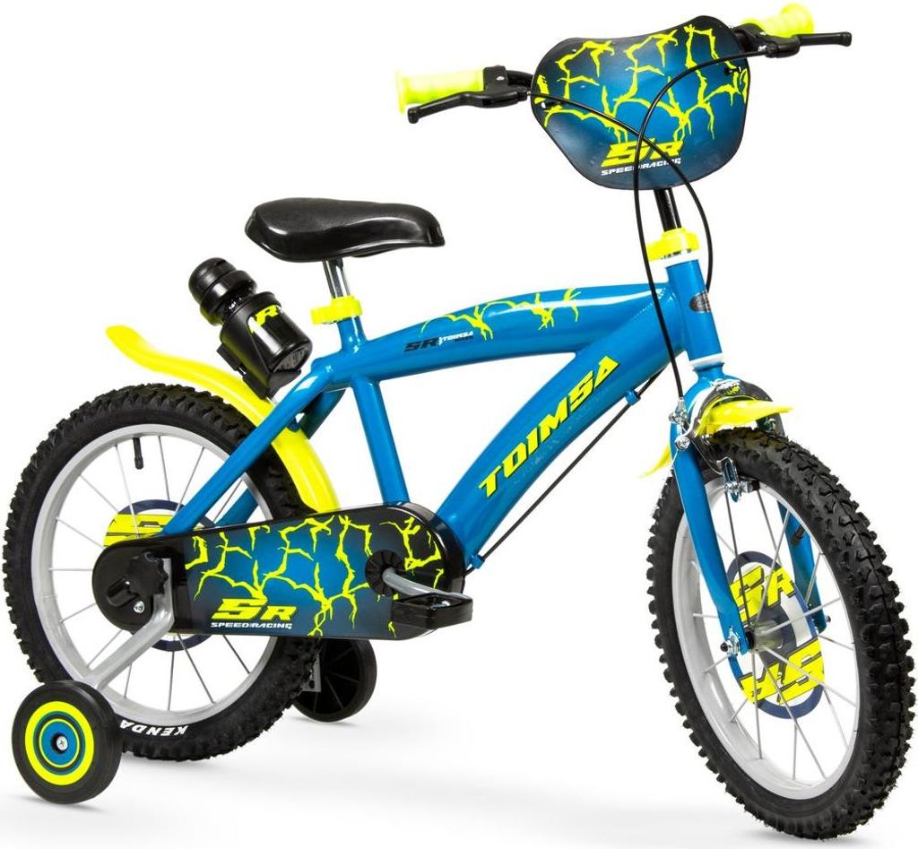 16 Zoll Kinder Fahrrad Kinderfahrrad Rad Bike Lightning Blau 16212