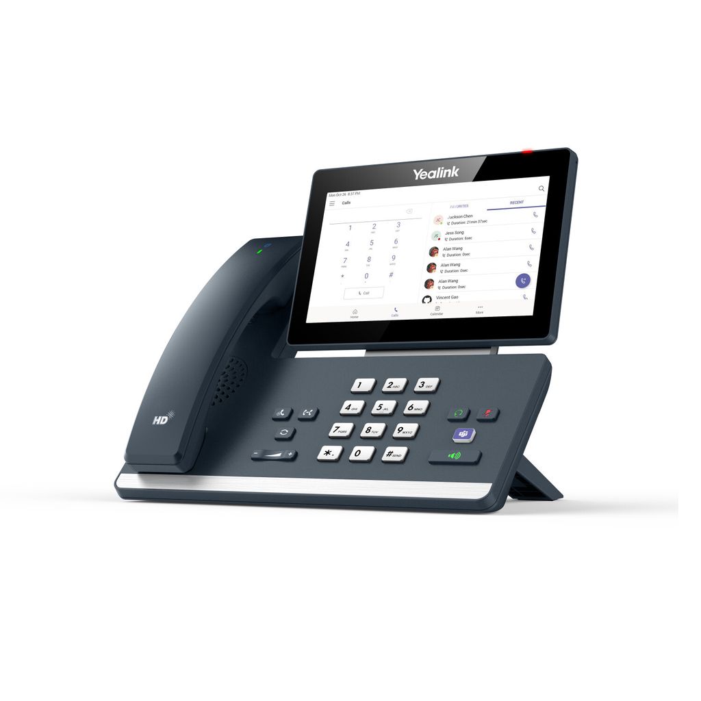 Yealink MP58-WH Microsoft Teams Edition IP-Telefon, grau, LCD, WLAN