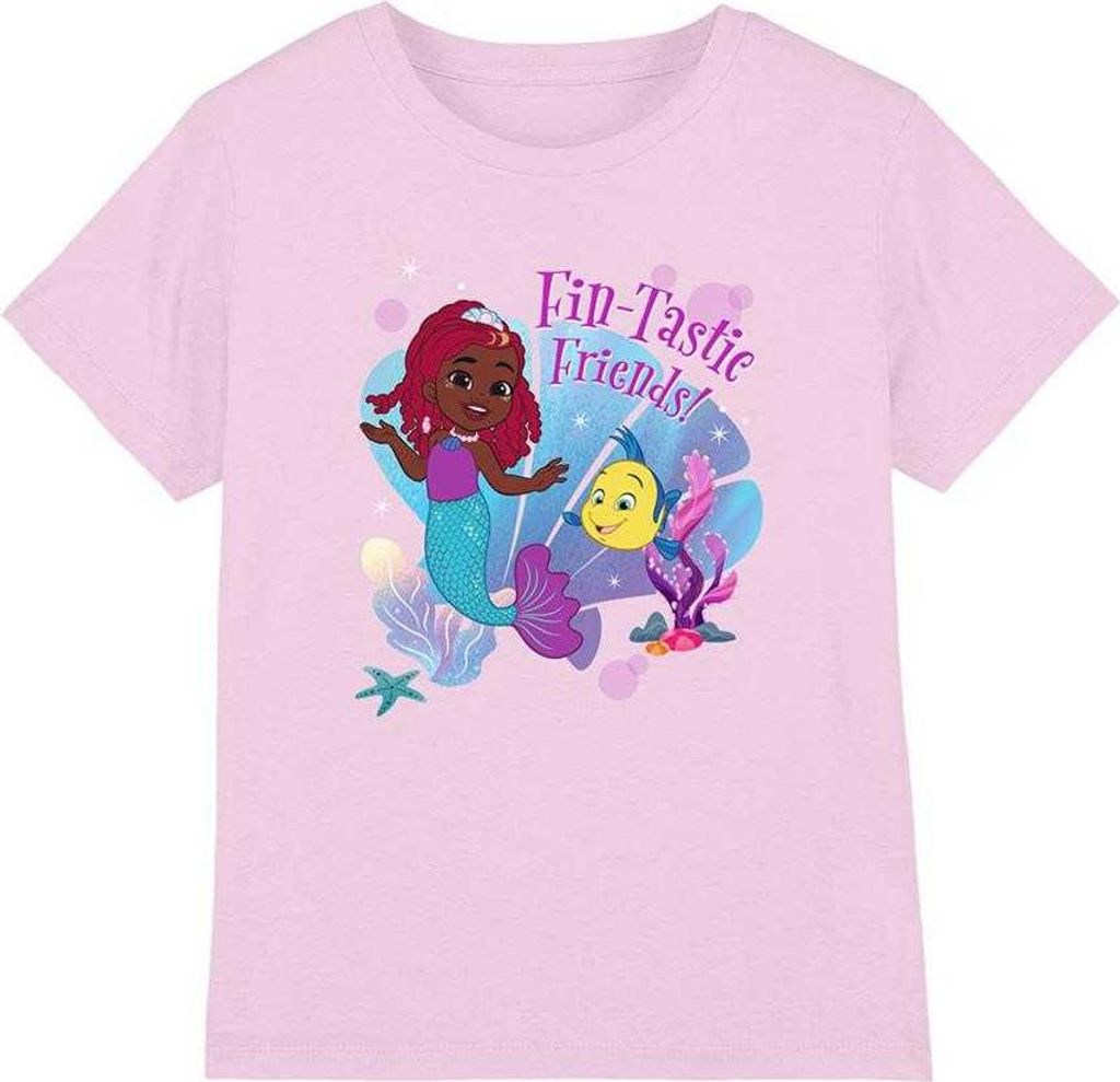 Ariel - "Fintastic Friends" T-Shirt für Kinder TV30563 (104) (Pink)