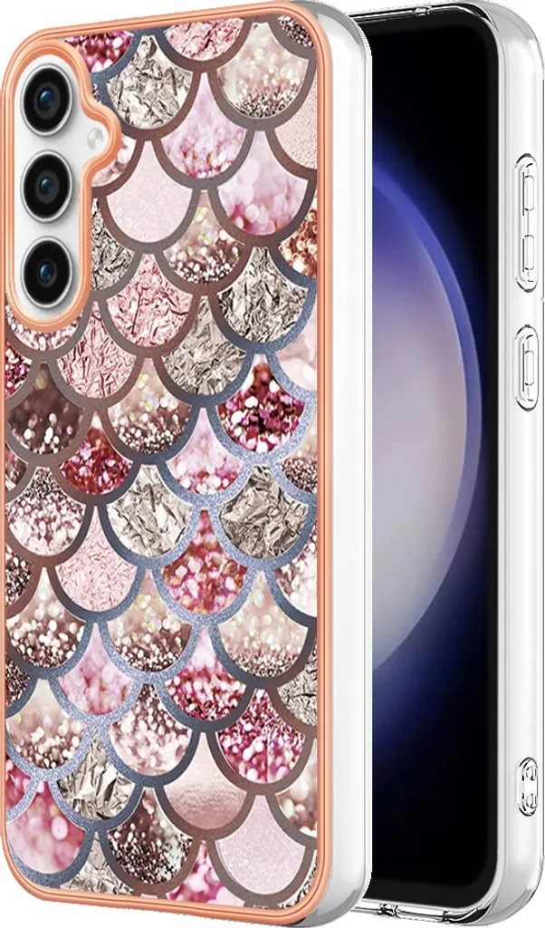 Cover Samsung Galaxy S23 FE Silicone Morbido - Coffee Design Chic - 1