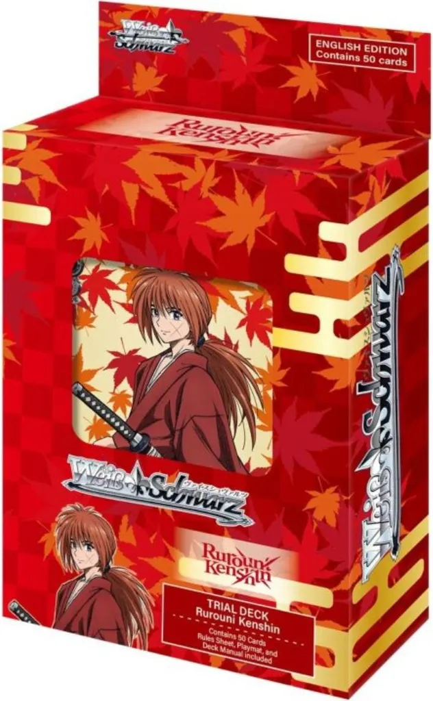 Trial Deck Rurouni Kenshin Weiss Schwarz - Jeu d'Initiation TCG