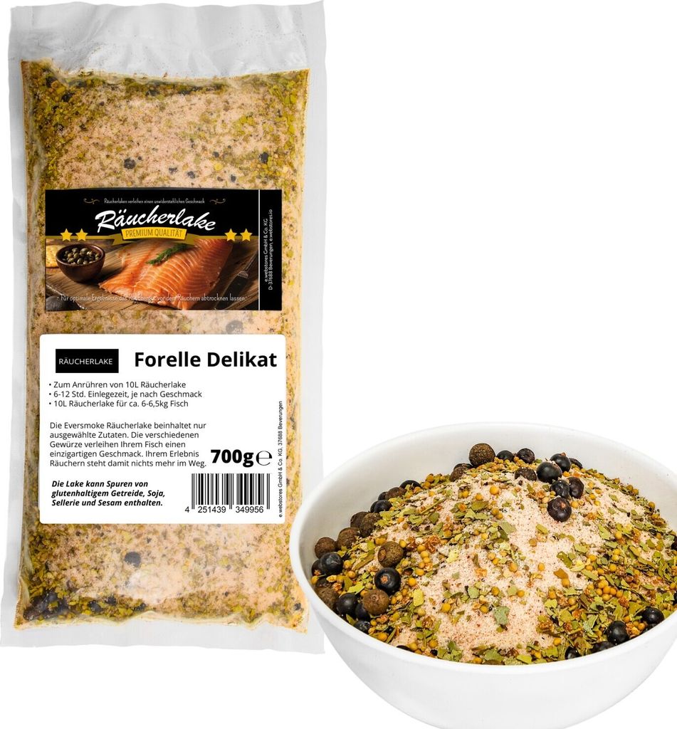 Eversmoke Räucherlake gebrauchsfertig, Forelle Delikat - Produktbild 
