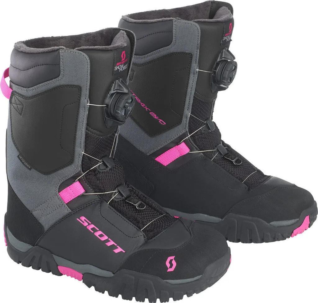 Bottes Scott X-Trax Evo SMB Femmes Noir Rose Taille 41 - Performance Pro
