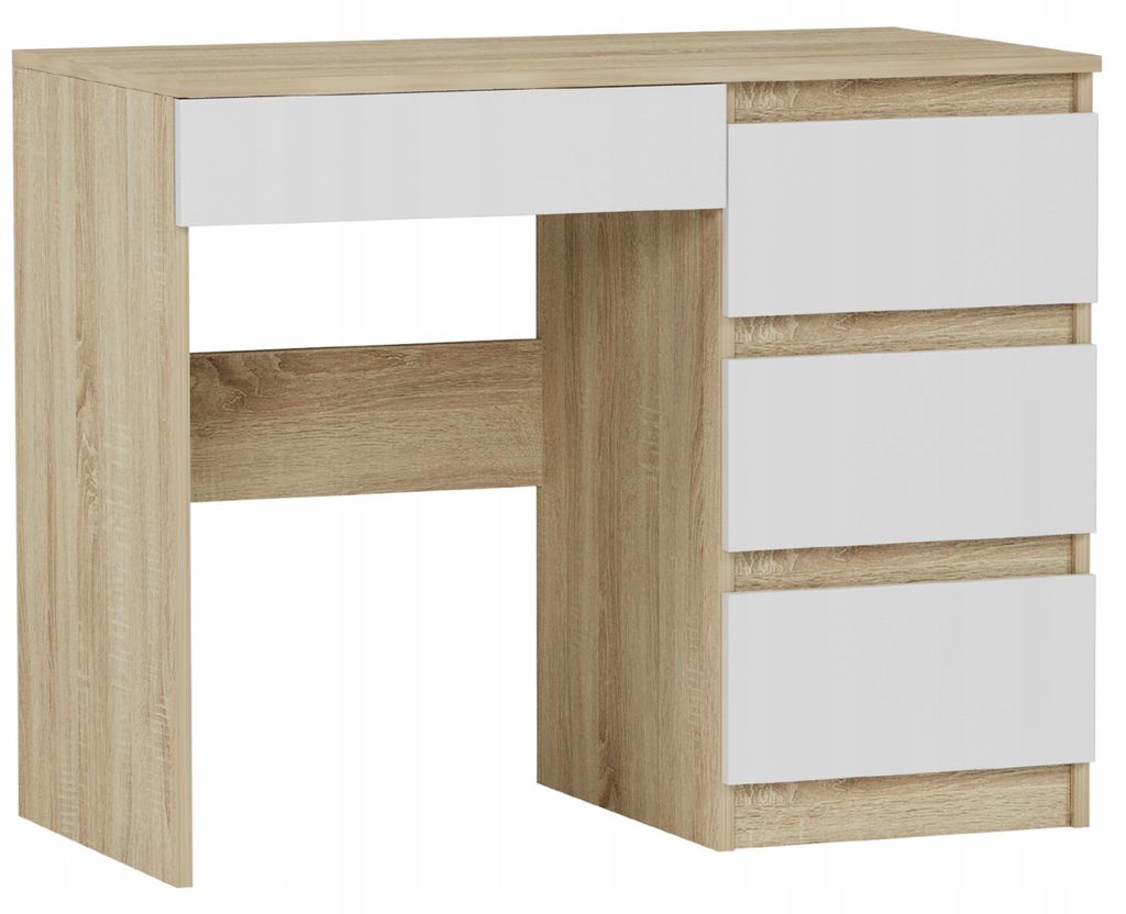 Psací stůl počítačový 96 cm pravé 4 zásuvky FRAMIRE N-34 Obrázek produktu 