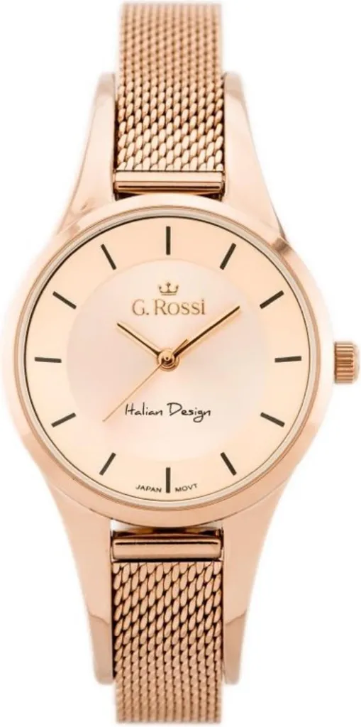 G. Rossi GR8154B4D2: Orologio Donna Minimalista in Maglia Milano