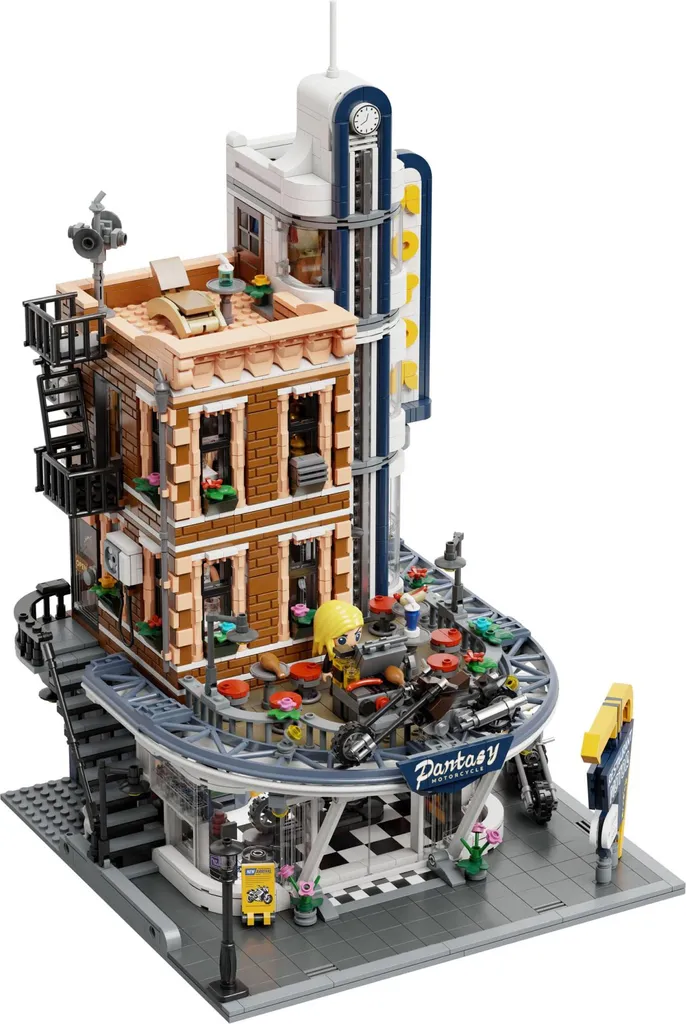 Pantasy Motocykl w Restauracji - Jeu de construction 2989 pièces (85023) - 2