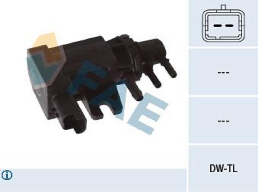 FAE Druckwandler Turbolader Magnetventil für FORD Fiesta Mk6 Schrägheck (JA8, JR8) 56038