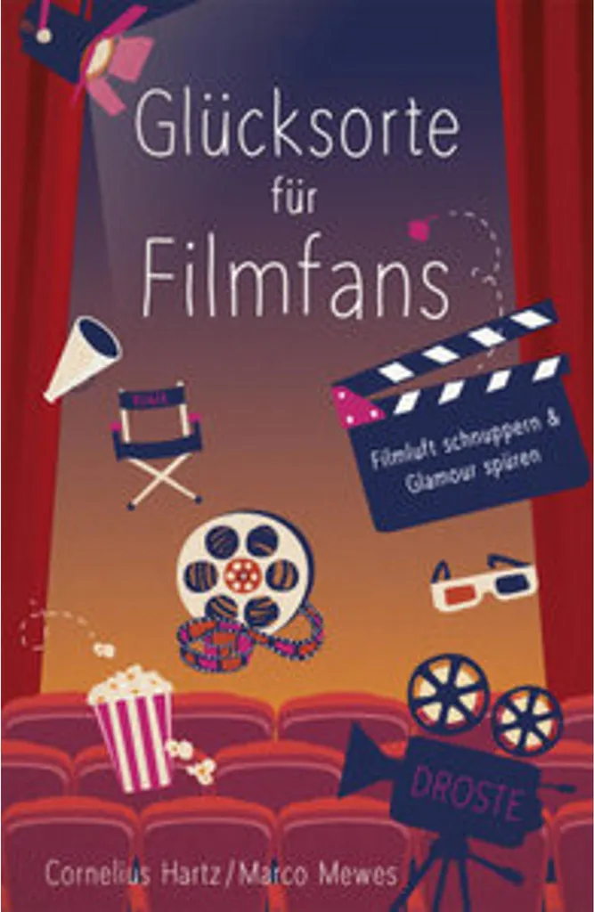 Idée cadeau cinéphile livre Glücksorte für Filmfans de voyage
