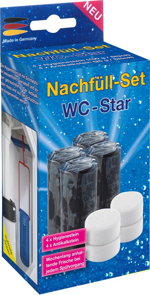 WC-Star WC Star XXL 8er Nachfüll-Set für den WC-Star Produktbild 12