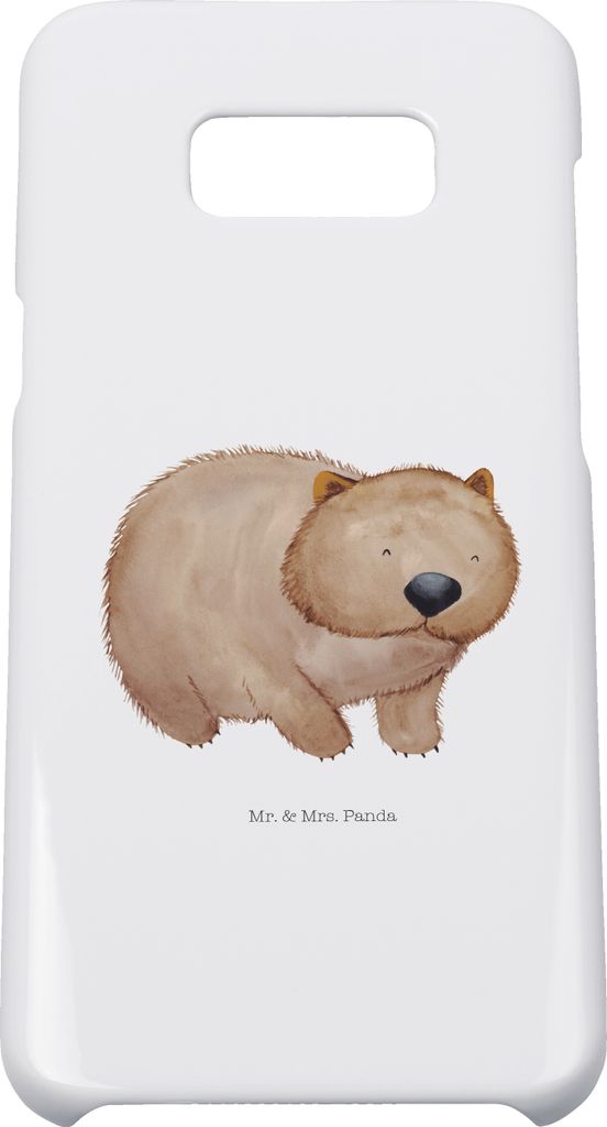 Mr. & Mrs. Panda Samsung Galaxy S8 plus Handyhülle Wombat - Weiß - Geschenk, Lustige Sprüche, Spruch, Handy, Hülle, Australien, Cover, Case, Mo...