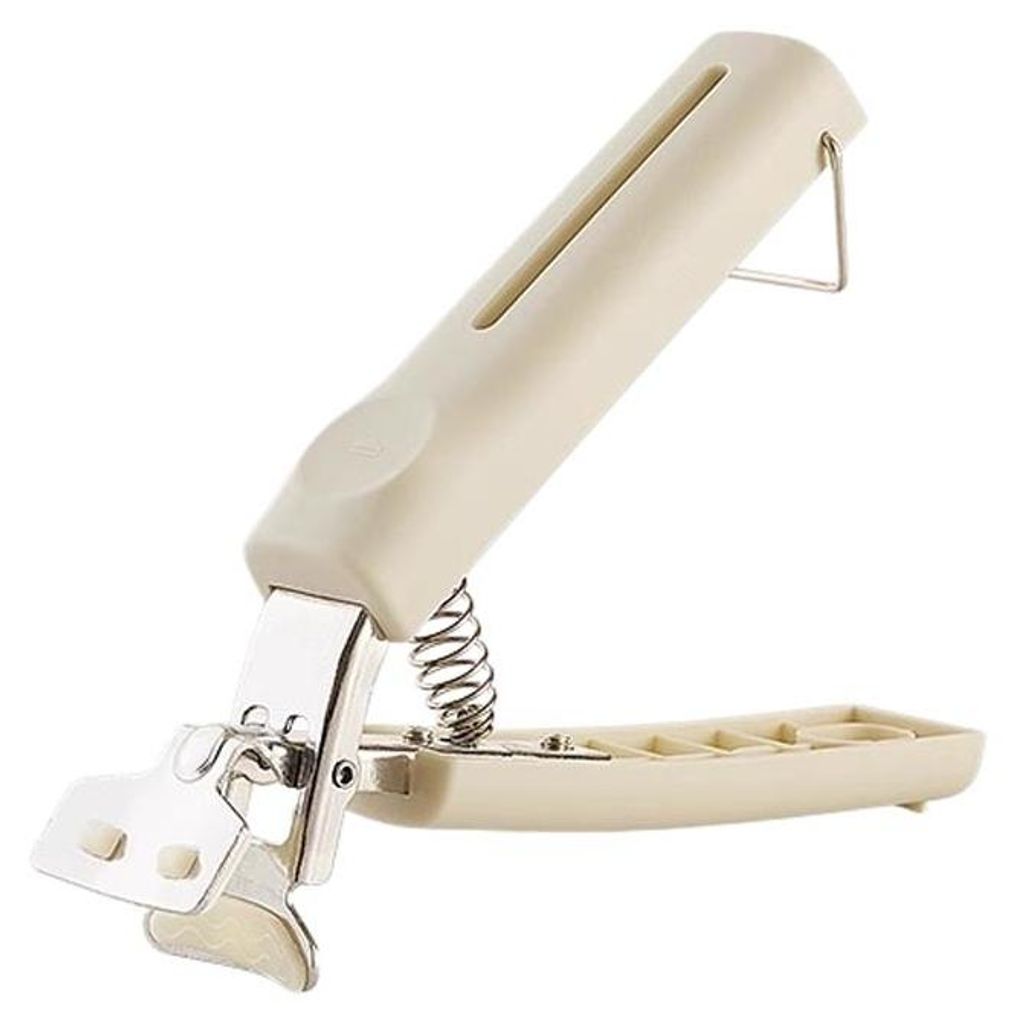 INF Anti-Verbrühungszange PP und Edelstahl 17.7cm faltbar Küche mit Silikon