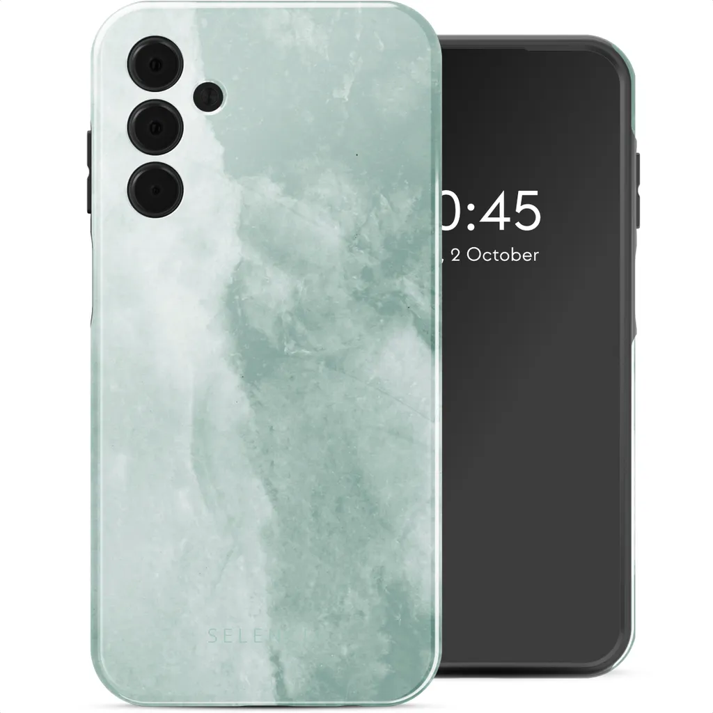 Selencia Vivid Back Cover Samsung Galaxy A15 (5G) - Marmo Grigio Giada