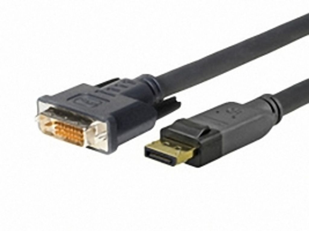 Vivolink PRODPDVI7.5 Adapter de Kabel de video 7,5 m DisplayPort DVI-D Schwarz
