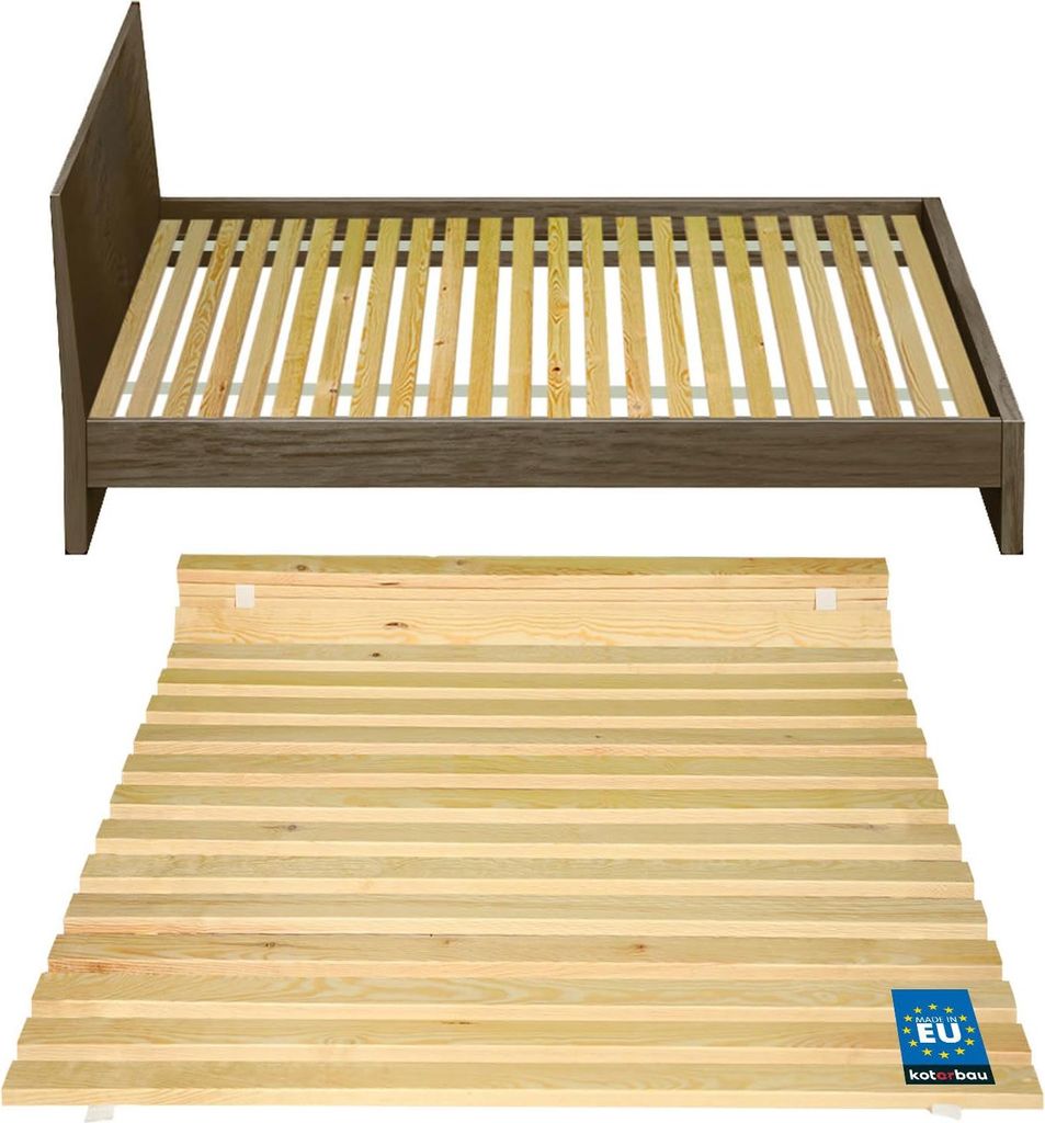 KOTARBAU® Doghe 120 x 200 cm Doghe in legno per letto Immagine del prodotto 