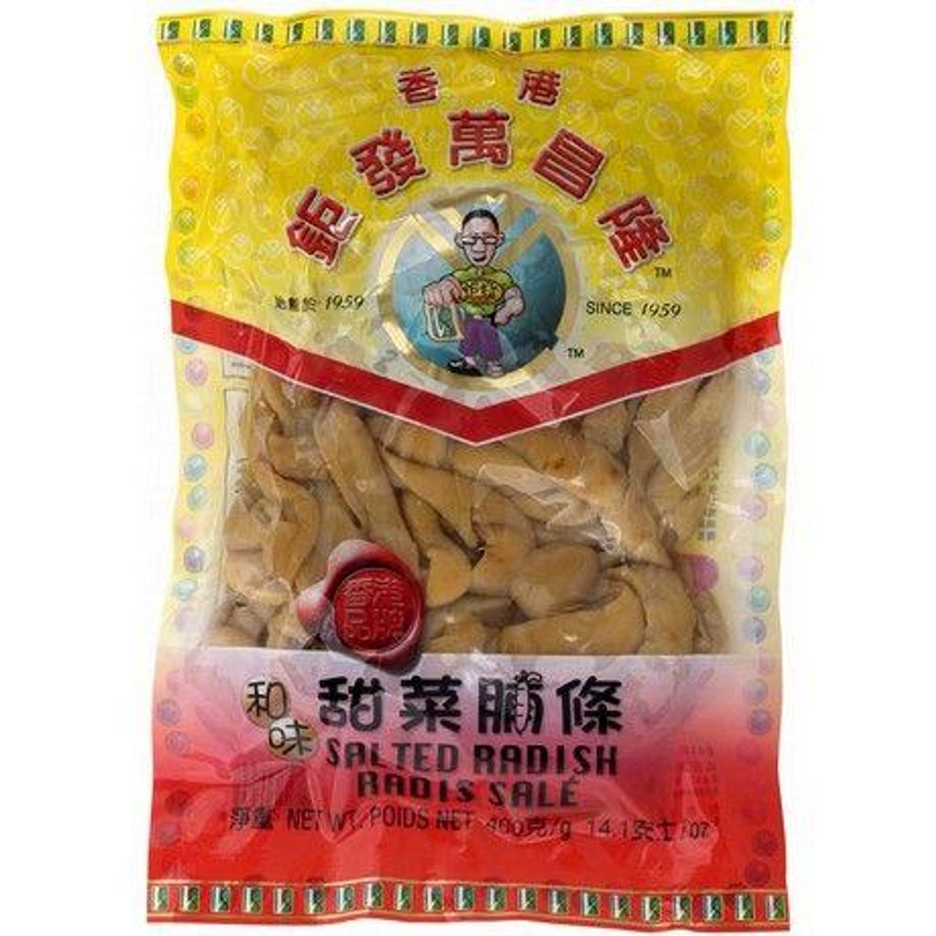 Man Chong Loong Rettich Gesalzen (Salted Radish) 400g