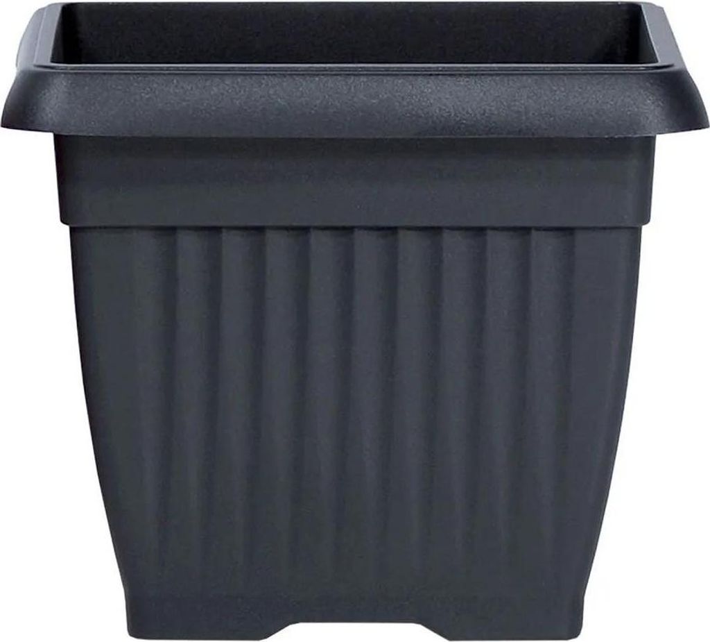 Květináč TERRA hranatý 37 cm - barva: antracit Image du produit 