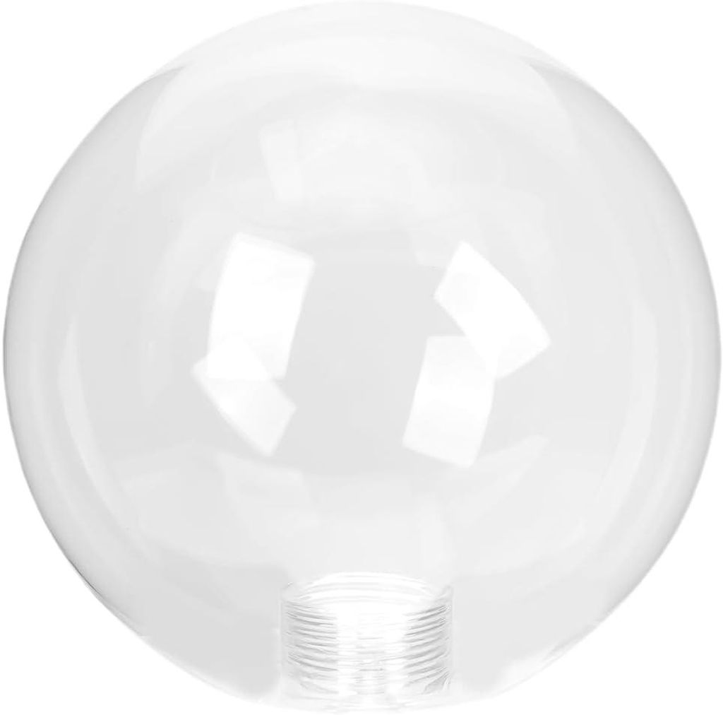 Glasglocke Kugel für die Lampe, transparent, Set aus 3 Stück, 12 cm
