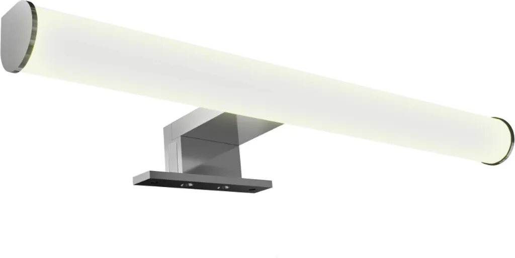 Applique LED 300mm 230V salle de bain chromé 300mm blanc chaud IP44