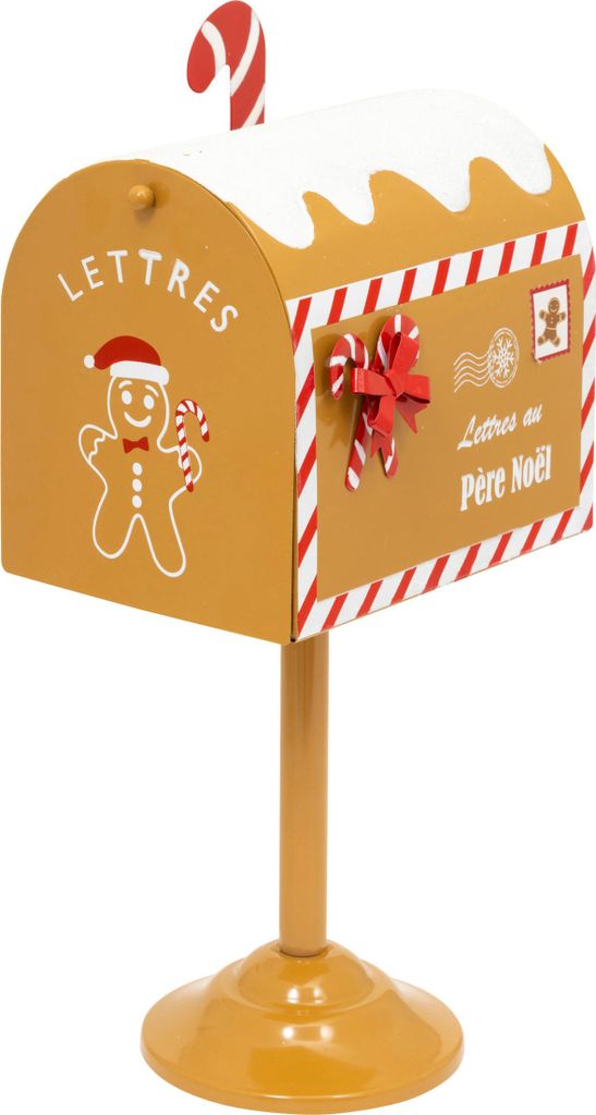 Metallbriefkasten für den Weihnachtsmann, auf Ständer, 32 Produktbild 