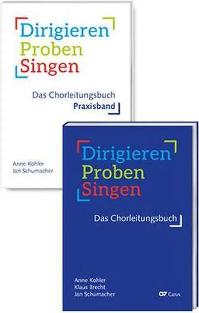 Dirigieren Proben Singen Das Chorleitungsbuch Livre Direction de Chœur