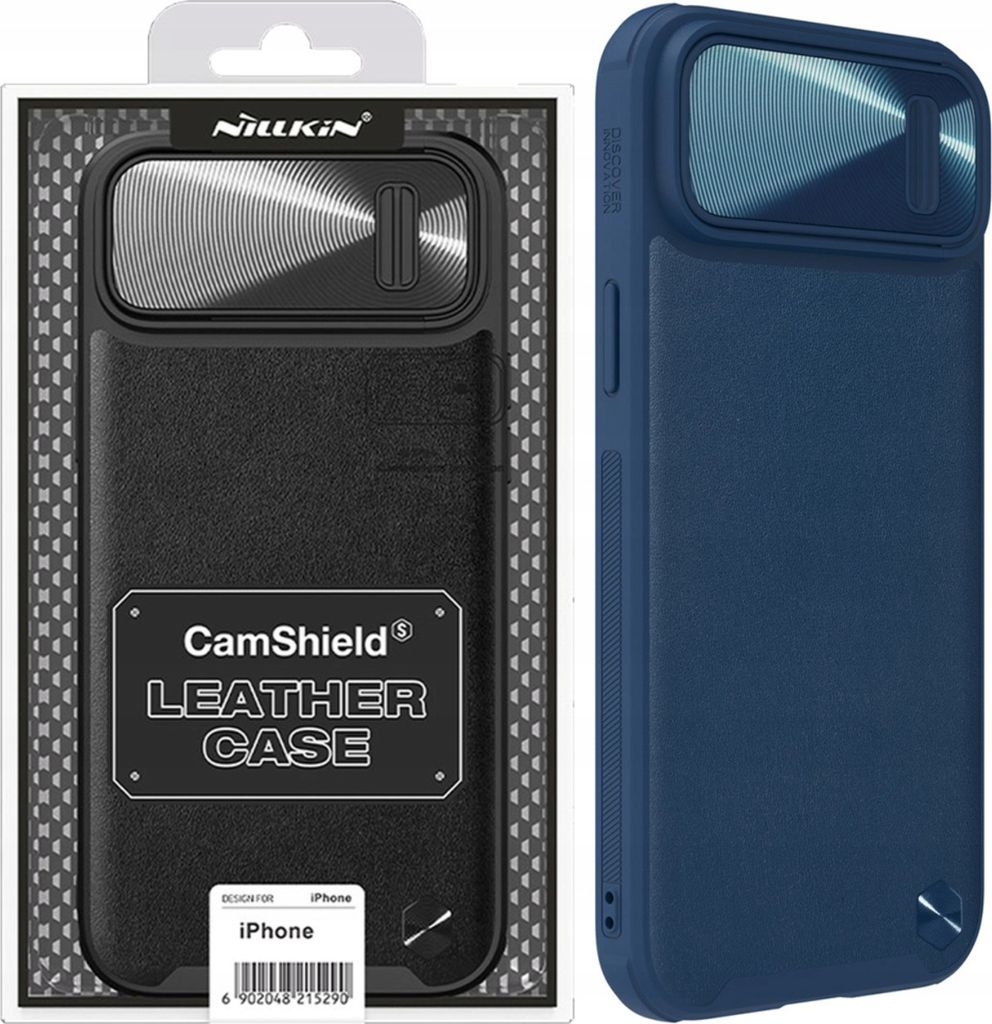 Nillkin Fall Kameraabdeckung für Iphone 14 Plus Blau Produktbild 