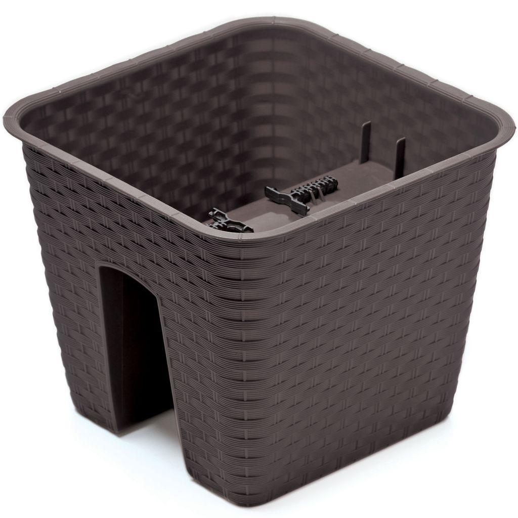 Kasten für Geländer Balkon Terrasse Blumentopf Produktbild 