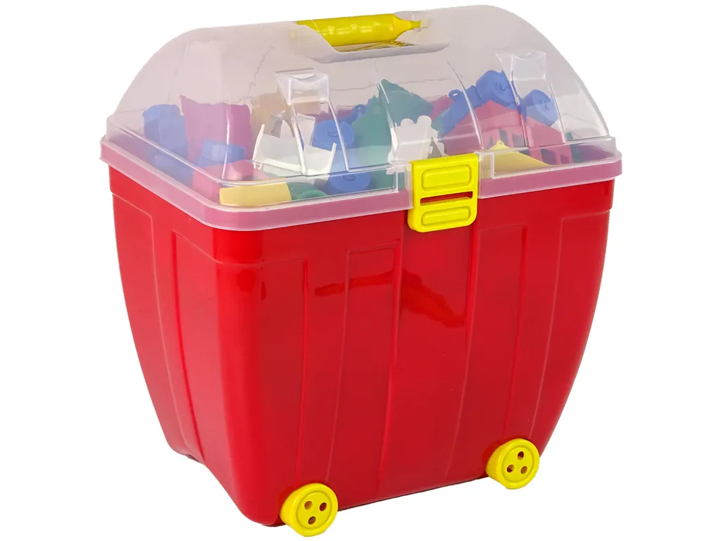 Rangement Facile : Coffret de 280 Briques de Construction K2 Multicolore - 5