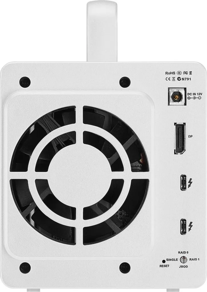 TerraMaster TD2 Thunderbolt 3 Boîtier RAID 2 Baies Haute Performance - 5