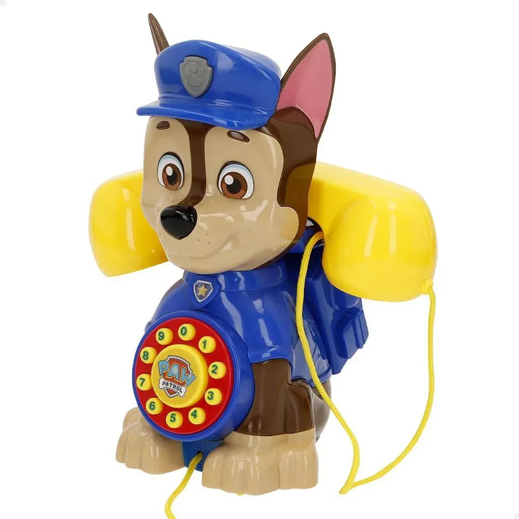 Téléphone Jouet Interactif Paw Patrol Bleu : Éveil et Sons pour Enfant