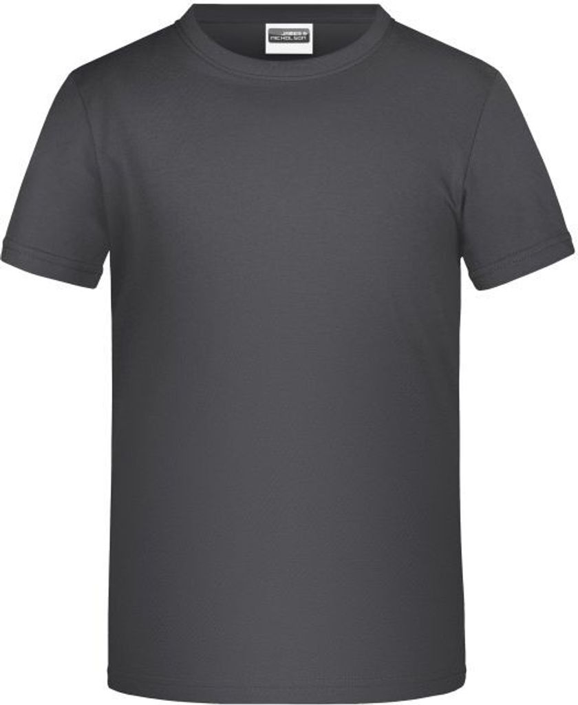 Promo-T Boy 150 Klassisches T-Shirt für Jungen graphite, Gr. S
