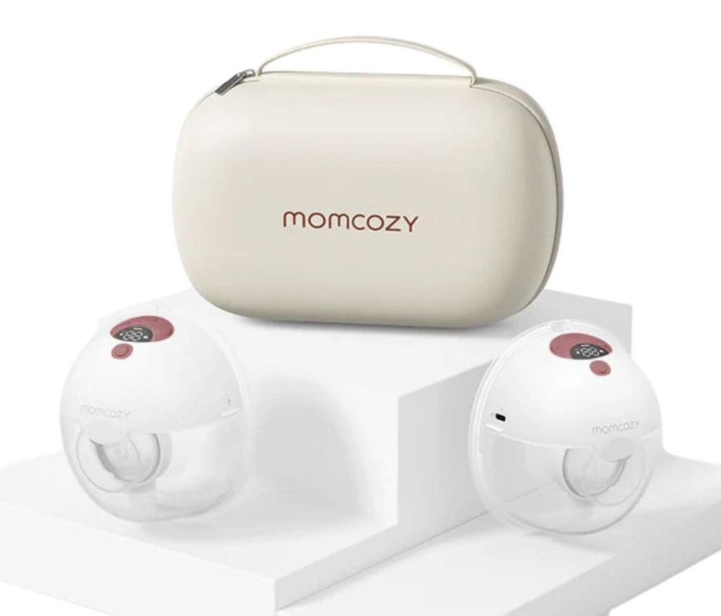 Momcozy M5 SMART, elektrická odsávačka mléka, šedá barva Obrázek produktu 
