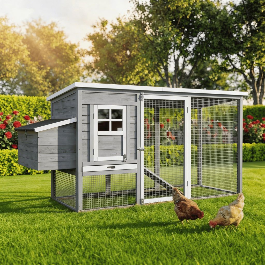MyAnimal Hühnerstall MH-04 | Für 3-4 Hühner - Hühnerhaus - Produktbild 
