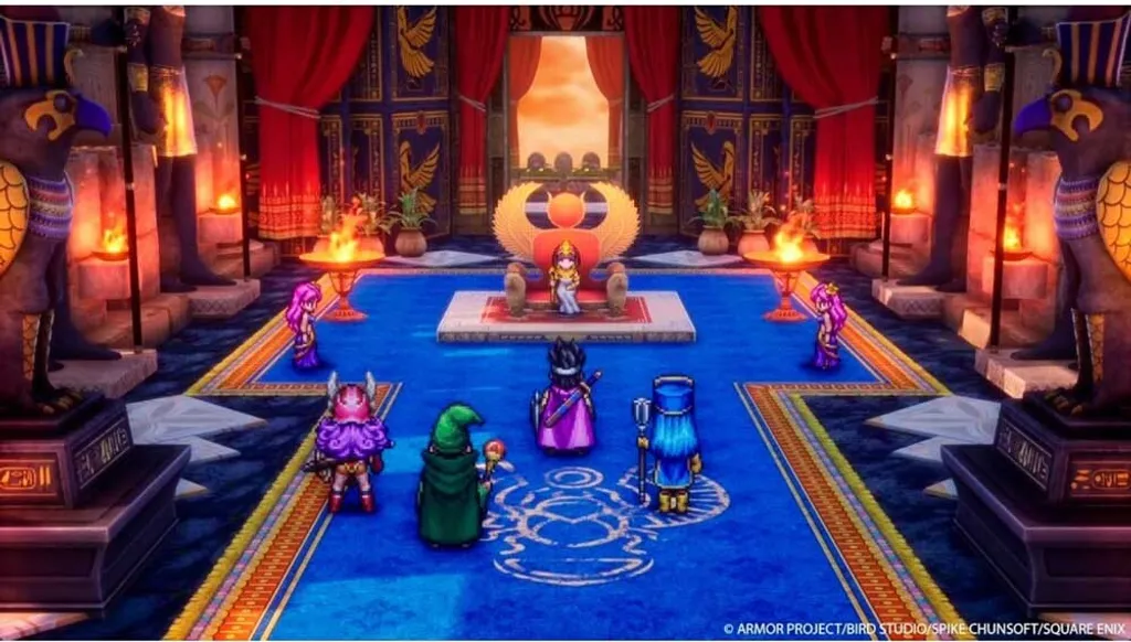 Jeu PS5 Dragon Quest III Remake HD-2D Version PAL Edition Physique Neuve