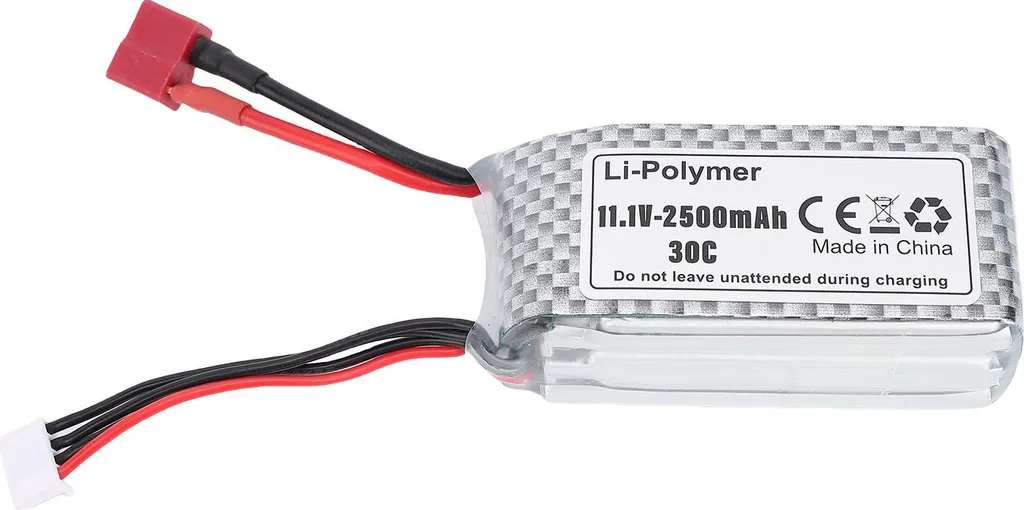 Accu Li-ion 3S 11.1V 2500mAh pour Voiture Télécommandée F21A et X31 RC