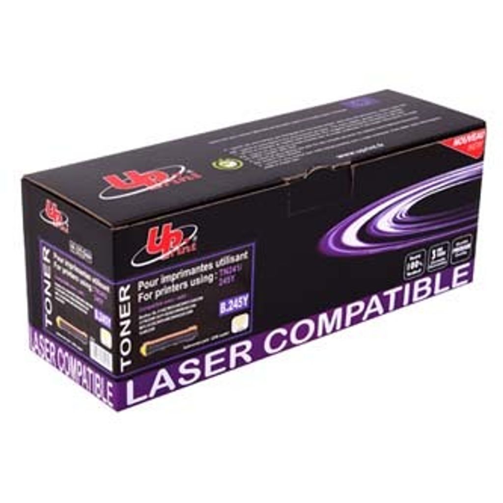 UPrint kompatibler Toner zum Einsatz in Brother TN245Y, TN241Y, B.245Y, gelb, 2200s