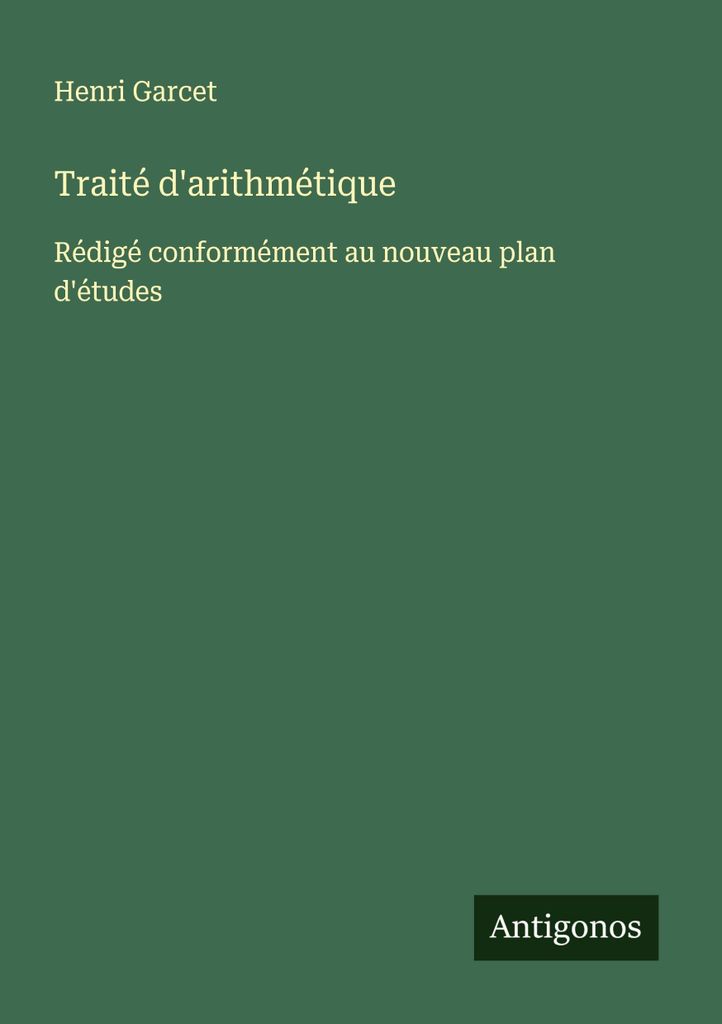 Abhandlung über Arithmetik