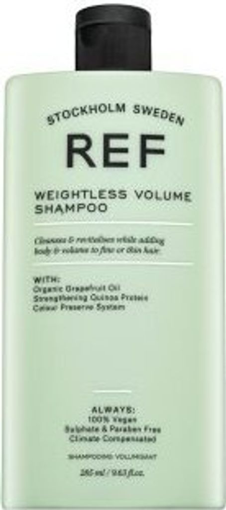 REF Weightless Volume Shampoo Shampoo für feines Haar ohne Volumen 285 ml