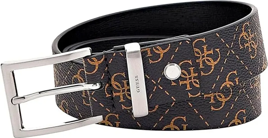 Sacoche Homme Vezzola Guess avec Motif Logo 4G - Finition Cuir Synthétique
