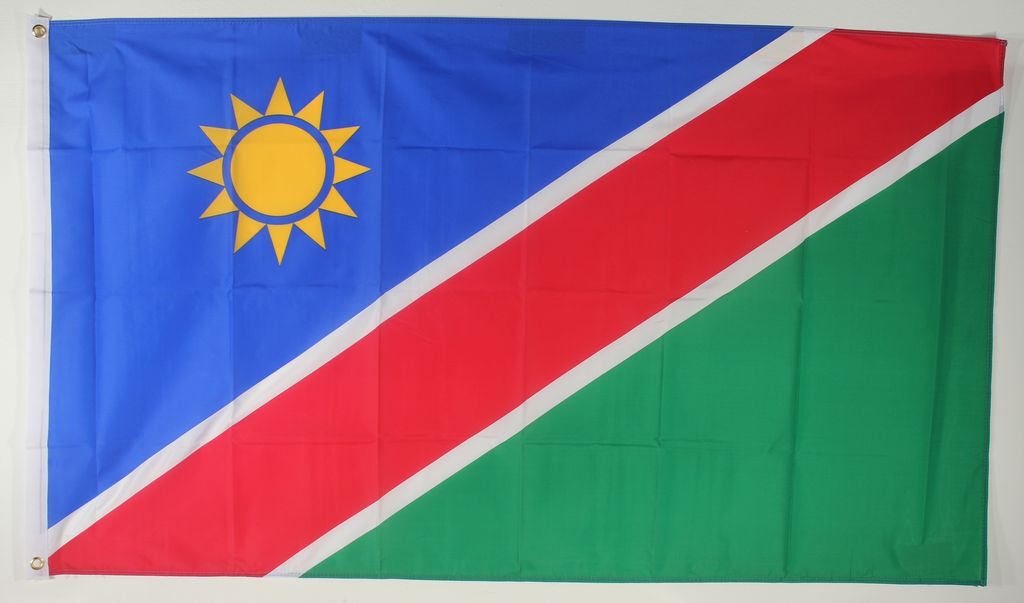 Flagge Fahne : Namibia Namibiaflagge Nationalflagge Produktbild 