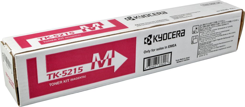 KYOCERA TK-5215M, 15000 Seiten, Magenta, 1 Stück(e) Produktbild 