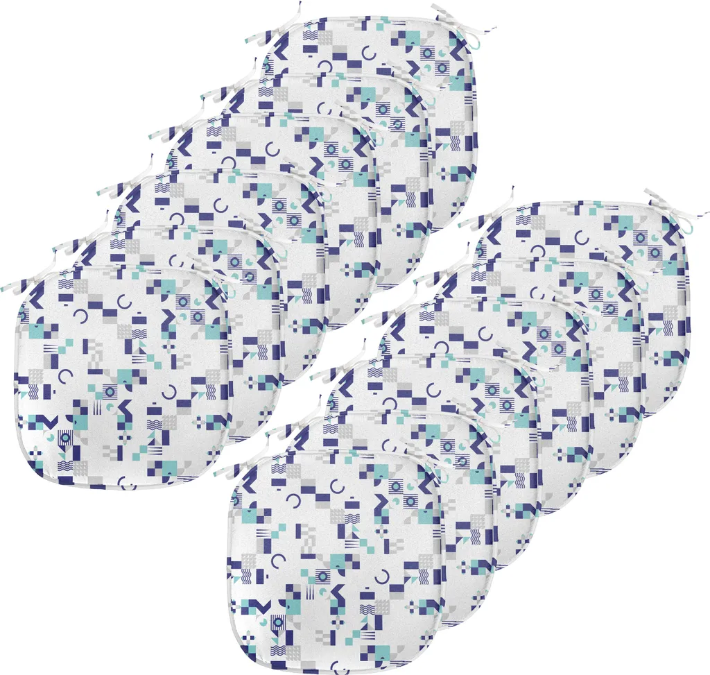 Set 12 Cuscini Sedie Cucina ABAKUHAUS - Lavabili e Impermeabili