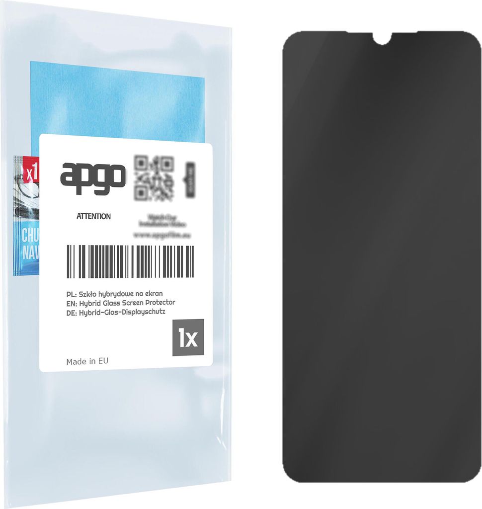 apgo Displayschutzglas Anti-Spähen Schutzglas für Realme Narzo 30A - Blickschutzglas Bildschirmschutz, 7H Hybrid Schutzglas mit Keramikbeschichtu...