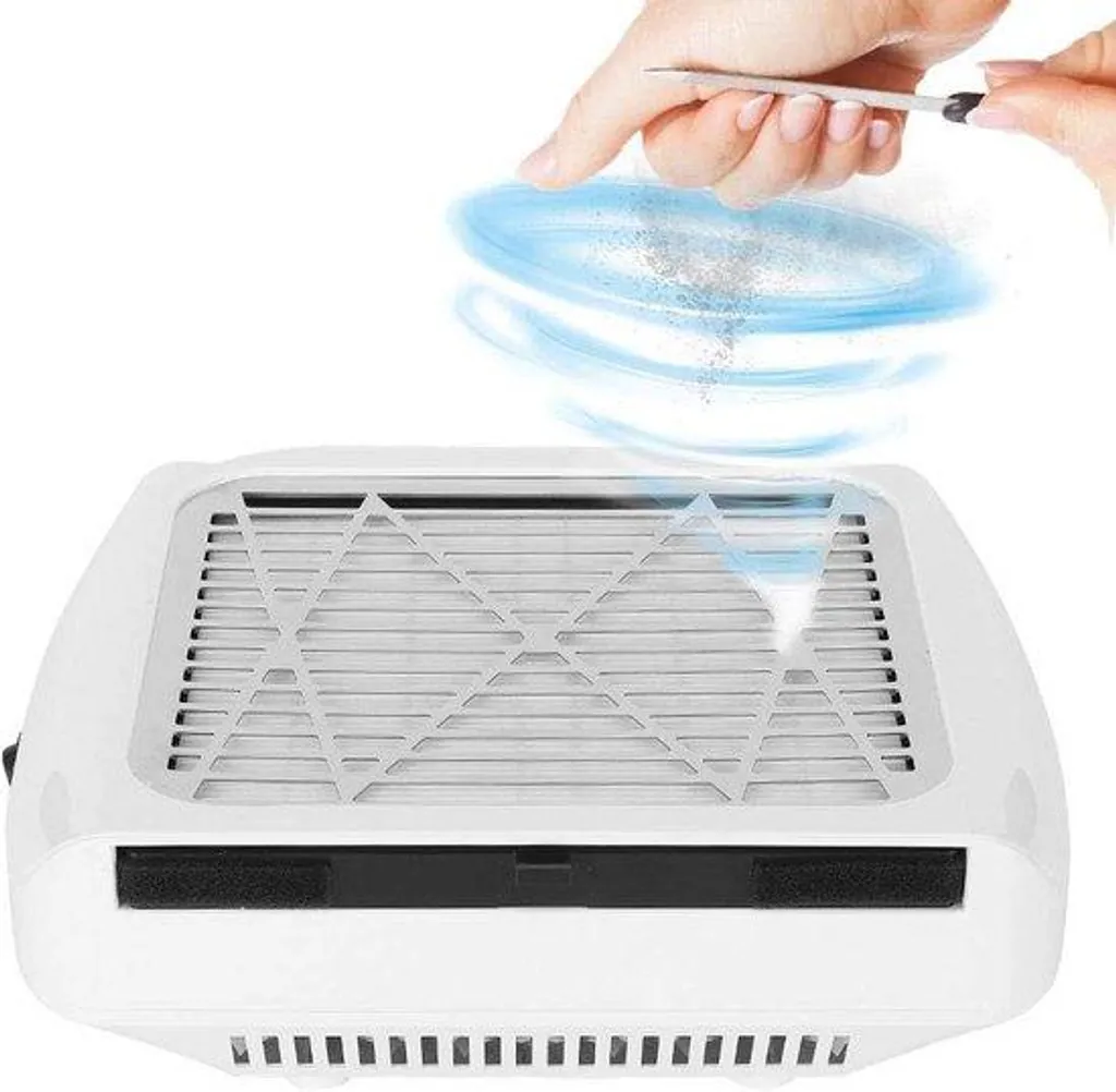 Aspirateur ongles 80W anti-poussière manucure pour protéger votre santé