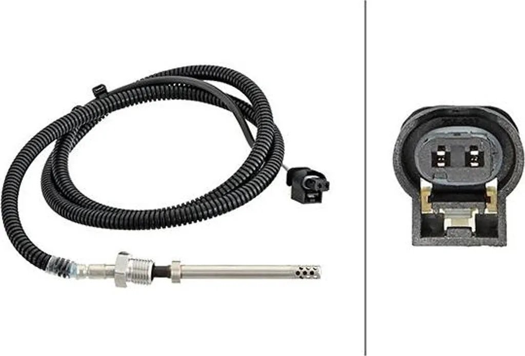 HELLA 6PT 358 181-731 Sensore Temperatura Gas Scarico per Sprinter OE 0009058700
