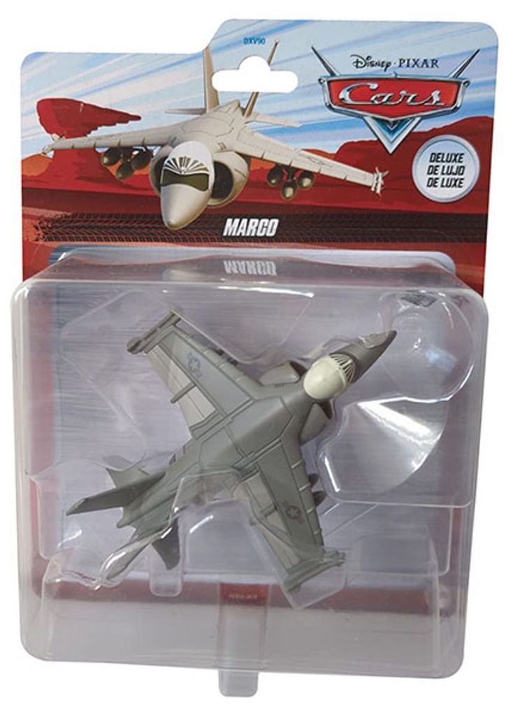 Mattel HFB33 Disney Pixar Cars Deluxe Marco Jet, samolot