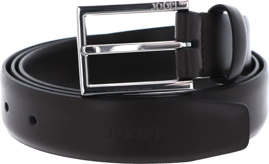 Cintura Uomo JOOP! 3,0 CM in Vera Pelle Bovina Marrone Scuro W95