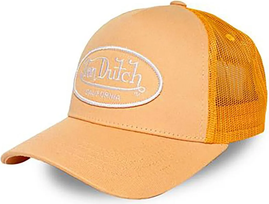 Von Dutch Lof B6b Arancione - Cappellino Vintage Trucker Originale